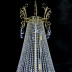 Подвесная люстра Artglass Cheryl Dia 1100 CE