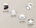 Комплект спота Ambrella light Techno Spot XM (A2228, A2105, C8101, N8133) XM8101006