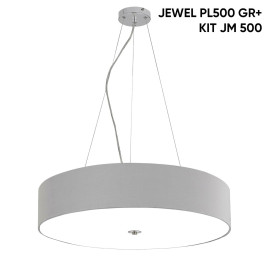 Потолочный светильник Crystal Lux Jewel PL500 Gray