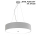 Потолочный светильник Crystal Lux Jewel PL500 Gray