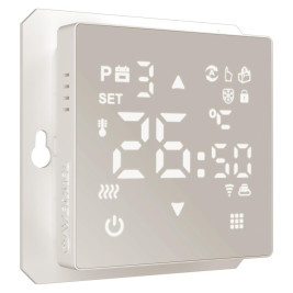 Терморегулятор умный сенсорный для теплого пола Werkel W1151217 дымчатый 4690389201165