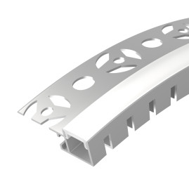 Профиль FANTOM-BENT-W12-TOP-EDGE-2000 ANOD Arlight 040328(1)