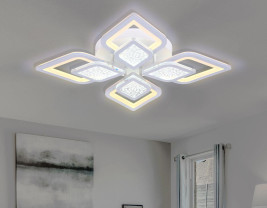 Потолочная светодиодная люстра Ambrella light Acrylica Original FA4285