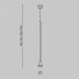 Подвесной светильник Maytoni Technical Arrow P064PL-01B