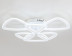 Потолочная светодиодная люстра Ambrella light Acrylica Original FA4512
