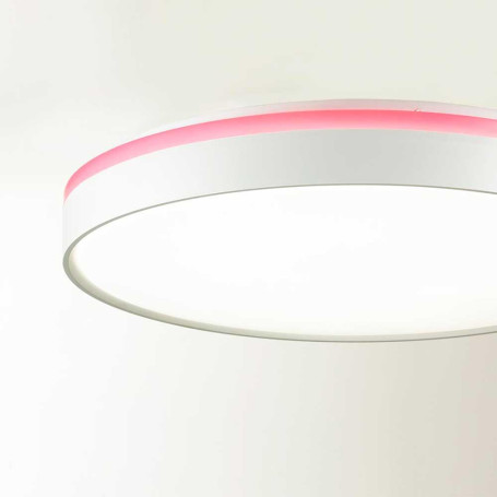 Настенно-потолочный светодиодный светильник Sonex Color Kezo Pink 7708/EL