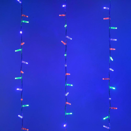 Уличная светодиодная гирлянда Ardecoled занавес 230V разноцветный ARD-Curtain-Classic-2000X3000-Clear-756Led RGB 024866