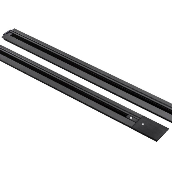 Шинопровод встраиваемый General G-1-2-TR-I-IP20-B 1-фазный 2м черный