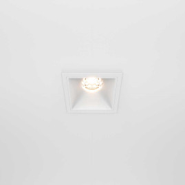 Встраиваемый светильник Maytoni Alfa LED DL043-01-10W3K-SQ-W