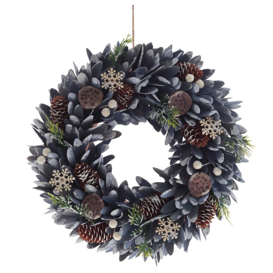 Изделие декоративное &quot;Венок&quot;, L34 W8 H34 см