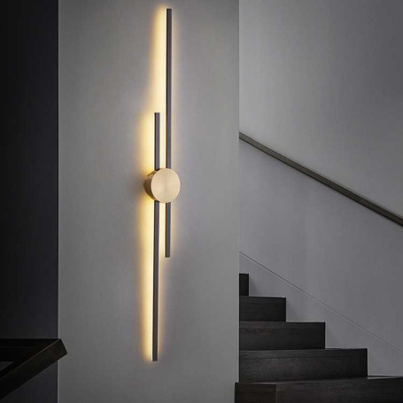 Настенный светильник Imperium Loft Gull B H94 Brass 224308-23