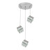 Подвесная светодиодная люстра Indigo Radioso 12048/3P Chrome V000136L