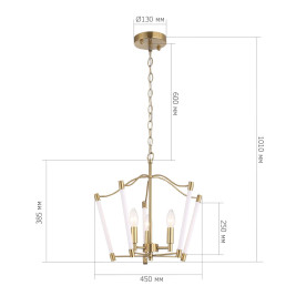 Подвесная люстра ST Luce Regalia SL1406.303.03