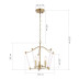Подвесная люстра ST Luce Regalia SL1406.303.03