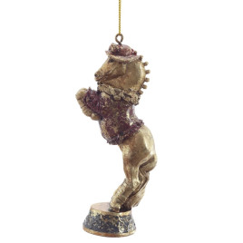 Фигурка декоративная подвесная&quot;Лошадь&quot;, L5,5 W3,5 H13 см