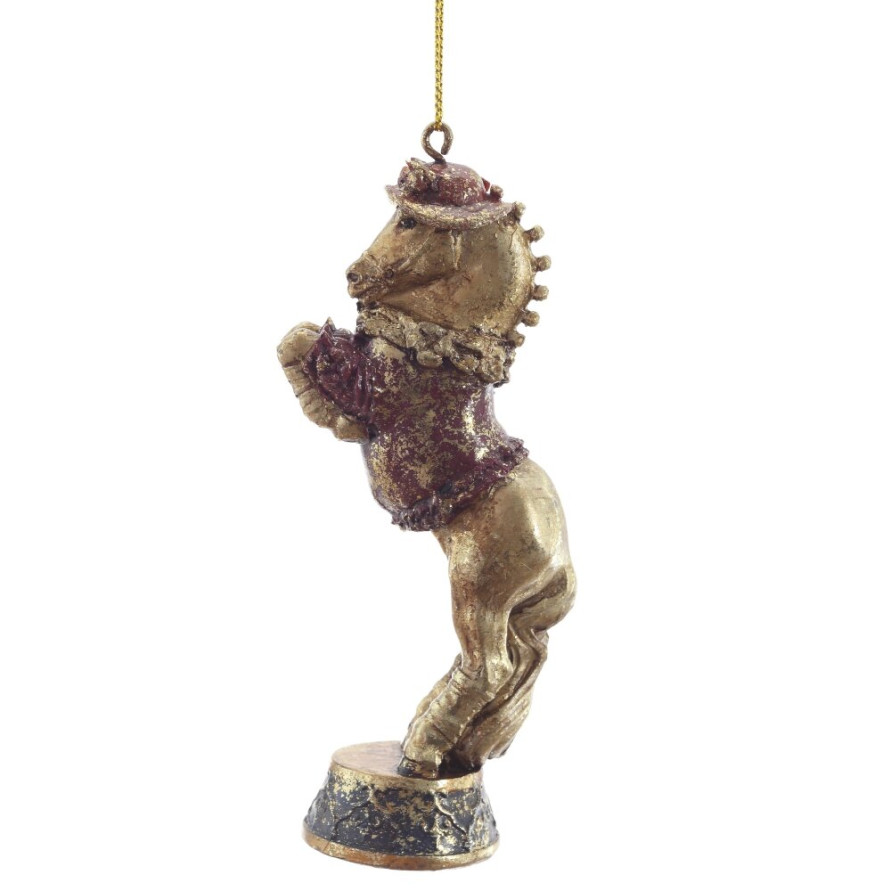 Фигурка декоративная подвесная&quot;Лошадь&quot;, L5,5 W3,5 H13 см