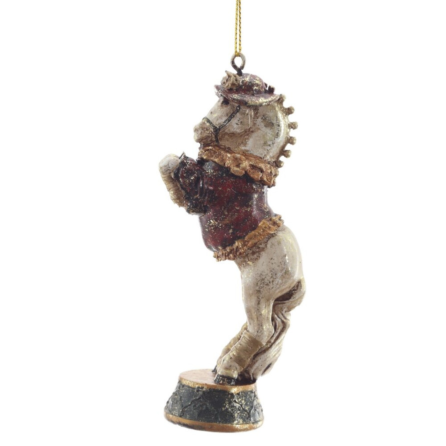 Фигурка декоративная подвесная&quot;Лошадь&quot;, L5,5 W3,5 H13 см