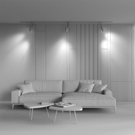 Трековый светодиодный светильник Maytoni Technical Magnetic Exility Elti Duo TR005-4-2X12W-DS-BW