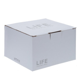 Кружка с блюдцем и ложкой, 300 мл, L16 W15 H10 см