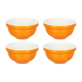 Набор чаш In The Forest, 12 см, 4 шт, оранжевый