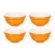 Набор чаш In The Forest, 12 см, 4 шт, оранжевый