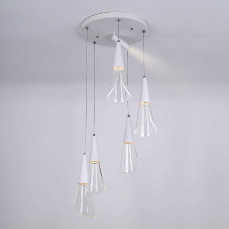 Подвесной светильник LED4U L7106-6 WТ