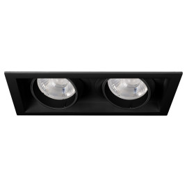 Светильник MS-VORTEX-BUILT-S250x140-2x30W Warm3000 (BK-BK, 30 deg, 230V) Arlight 058449