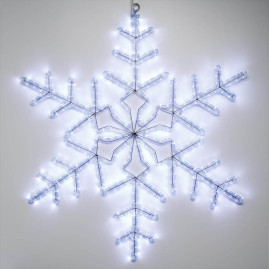 Светодиодная фигура Ardecoled Снежинка ARD-Snowflake-M3-920X920-432Led White 025306