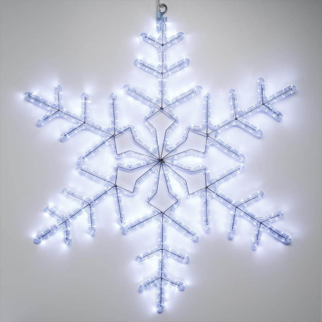 Светодиодная фигура Ardecoled Снежинка ARD-Snowflake-M3-920X920-432Led White 025306