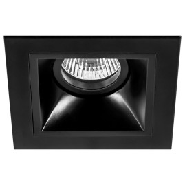 Комплект из светильника и рамки Lightstar Domino Quadro (214517+214507) D51707