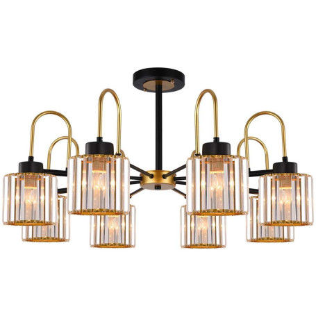 Люстра Illumico IL1305-8CPA-29 BK GD