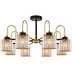 Люстра Illumico IL1305-8CPA-29 BK GD