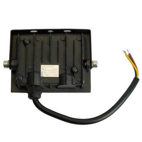 Светодиодный прожектор SAFFIT SFL51-30 IP65 30W 6500K черный 51193