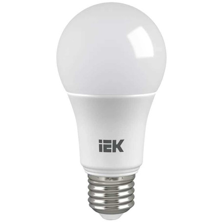 Лампа светодиодная IEK E27 8W 4000K матовая LLE-A60-08-12-24-40-E27