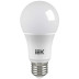 Лампа светодиодная IEK E27 8W 4000K матовая LLE-A60-08-12-24-40-E27