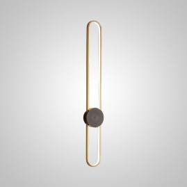 Настенный светильник Imperium Loft Heidy L H90 Brass Black 230862-23