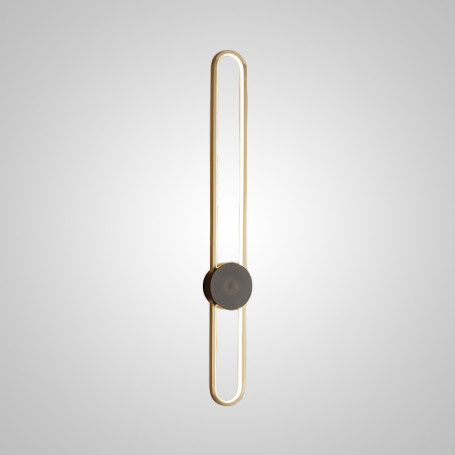 Настенный светильник Imperium Loft Heidy L H90 Brass Black 230862-23