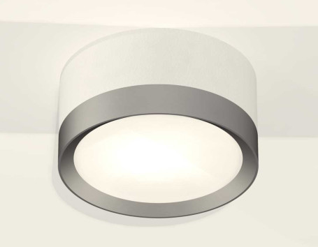 Комплект накладного светильника Ambrella light Techno Spot XS8101004 SWH/MCH белый песок/хром матовый GX53 (C8101, N8121)