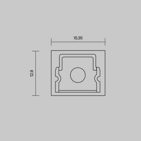Комплектующие для профиля Maytoni Led Strip 642053