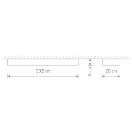 Потолочный светильник Nowodvorski Soft Ceiling Led 90x20 7531