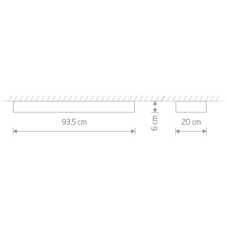 Потолочный светильник Nowodvorski Soft Ceiling Led 90x20 7531