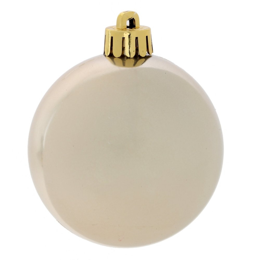 Набор из 6шт Украшение новогоднее &quot;Шар&quot;, D 6 см, L6 W6 H7 см