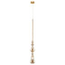 Подвесной светильник Crystal Lux Lux New SP1 B Amber