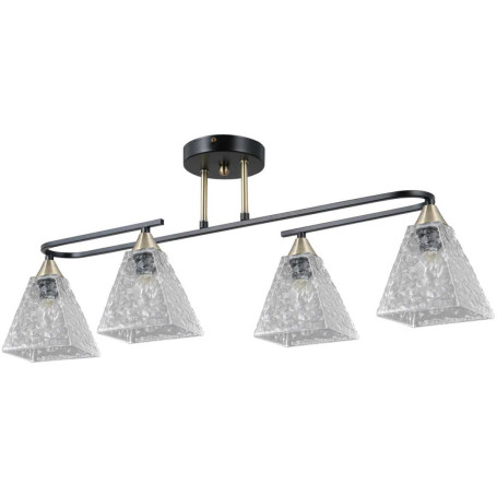 Потолочный светильник ILLUMICO IL0782-4CSQ-25 BK AB AREZZO