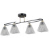 Потолочный светильник ILLUMICO IL0782-4CSQ-25 BK AB AREZZO