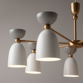 Подвесная люстра Maytoni Cloches MOD113PL-07W