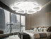Потолочная светодиодная люстра Ambrella light Acrylica Original FA4518