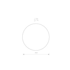 Настенный светильник Nowodvorski Ring Led S Satine Chocolate 10315