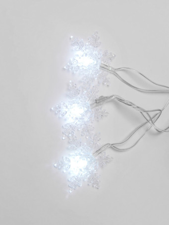 Светодиодная гирлянда Uniel сакура 220V белый ULD-S0700-050/DTA White IP20 SNOWFLAKES-1 07930