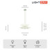 Подвесная люстра Lightera Chad LE116L-55W